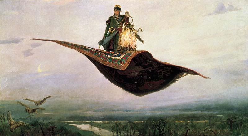 Viktor Vasnetsov Flying Carpet 1880 oil painting picture